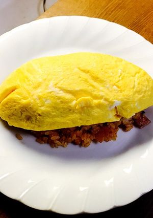 ぱっかーんオムライス-レシピのメイン写真