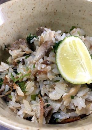 鯖と三つ葉の混ぜご飯-レシピのメイン写真
