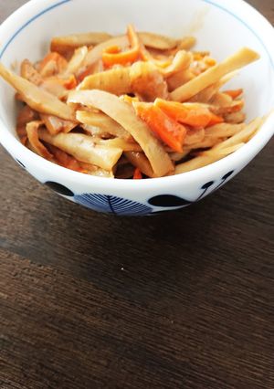 練りごまで濃厚きんぴらゴボウ-レシピのメイン写真