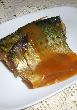 白いご飯に♪こってり さばの味噌煮-レシピのメイン写真