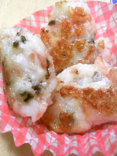 お弁当に❤はんぺん焼(桜エビ&塩昆布)-レシピのメイン写真