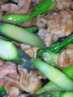 アスパラと豚肉のオイスターソース炒め-レシピのメイン写真