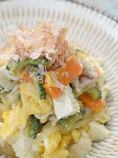 ゴーヤ味噌チャンプル-レシピのメイン写真