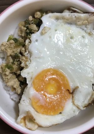 辛くないガパオ風ごはん-レシピのメイン写真