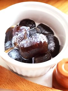 片栗粉で簡単 プルプルコーヒーわらび餅-レシピのメイン写真