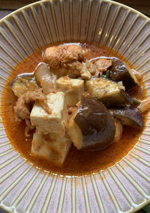 鶏肉と茄子のトマトソース煮-レシピのメイン写真