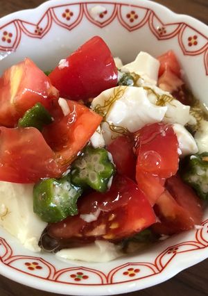 時短で美味しい！夏野菜の三杯酢♪-レシピのメイン写真