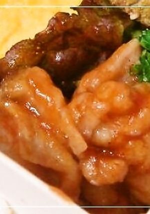 お弁当に♪楽チン鶏のケチャップソース焼き-レシピのメイン写真
