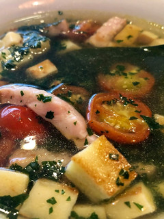 モロヘイヤと高野豆腐のスープ-レシピのメイン写真