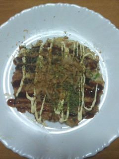 チーズ入り!簡単!ライスお好み焼き♪-レシピのメイン写真