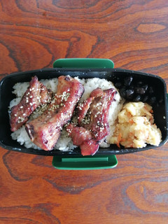 旦那弁当26『スペアリブ弁当』-レシピのメイン写真