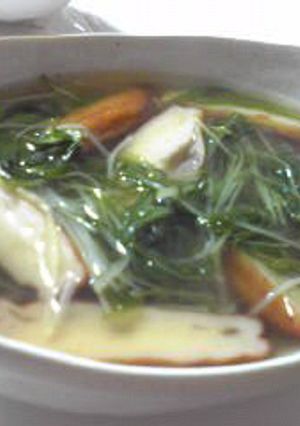 水菜とさつまあげの煮びたし-レシピのメイン写真