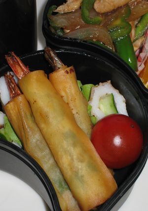 おつまみorお弁当に★海老の大葉巻き-レシピのメイン写真