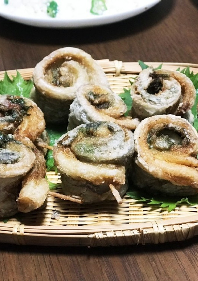 太刀魚の梅しそ竜田揚げロール～♡-レシピのメイン写真