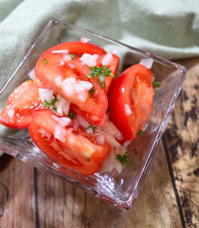 簡単！さっぱりオニオントマトサラダ by ハウスフィールド