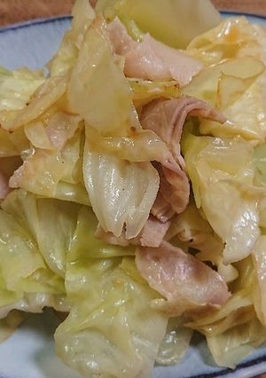 キャベーコン蒸し-レシピのメイン写真