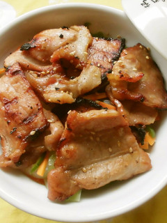 簡単甘辛味のグリル焼きカット豚丼♪-レシピのメイン写真