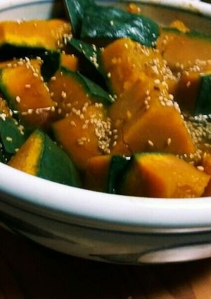 レンジで時短にも！南瓜の煮物or肉じゃが-レシピのメイン写真
