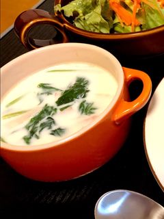 ほうれん草の味噌ミルクスープ-レシピのメイン写真