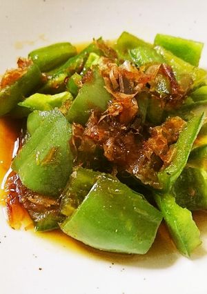 作り置き☆無限ピーマン甘辛おかか煮-レシピのメイン写真