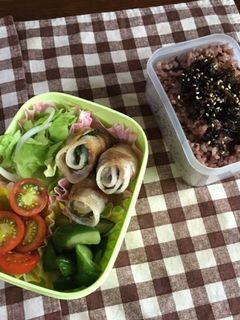 夏休みごはん!豚肉のしそ巻き〜チーズ入り-レシピのメイン写真