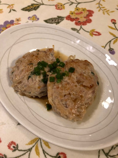 シャキッと夏のつくねバーグ-レシピのメイン写真