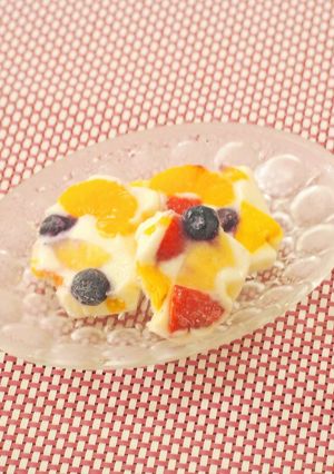 シークヮーサー味のヨーグルトバーク-レシピのメイン写真