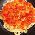 トマト大量消費!トマトとにんにくのパスタ