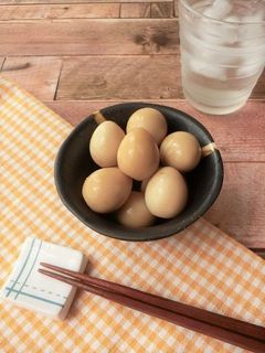 おつまみに★うずらのカレーしょう油漬け-レシピのメイン写真