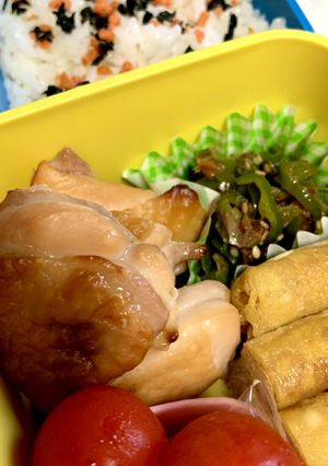 朝イチ、簡単！お弁当に照り焼きチキン-レシピのメイン写真
