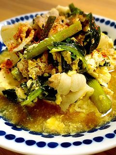にら玉肉豆腐-レシピのメイン写真