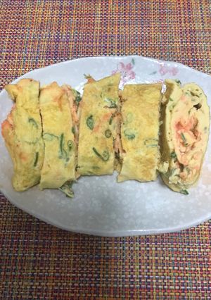 明太子ネギ入り甘くない卵焼き-レシピのメイン写真