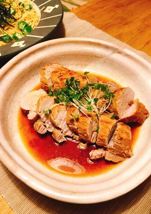 簡単豚ヒレの柔らかチャーシューおつまみ-レシピのメイン写真
