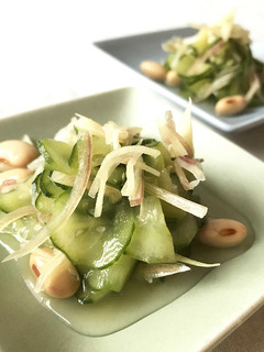 みやだいずと夏野菜の酢の物-レシピのメイン写真