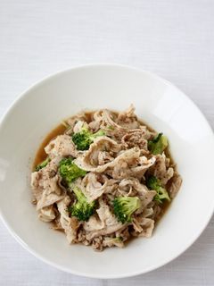 レンジだけで簡単♪【豚ぽん】-レシピのメイン写真