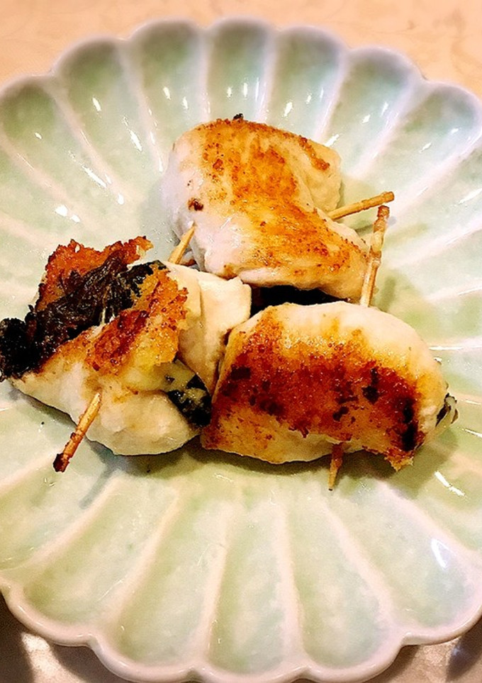 ささみ梅肉チーズ焼き♫-レシピのメイン写真