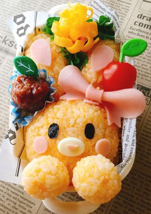 押すだけ！ハムカッターで、薄焼き卵のお花-レシピのメイン写真