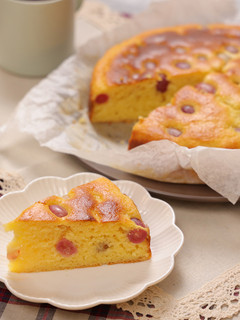 しっとり♡ぶどうのヨーグルトケーキ-レシピのメイン写真
