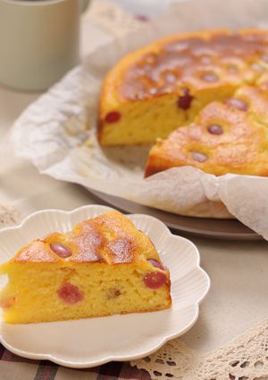 しっとり♡ぶどうのヨーグルトケーキ-レシピのメイン写真