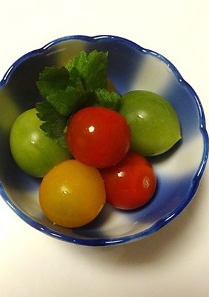 ミニトマトのカラフルなピクルス-レシピのメイン写真