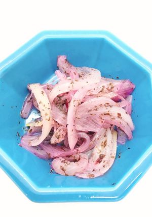 【病院】たまねぎ赤しそづけ【給食】-レシピのメイン写真