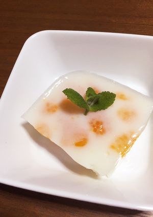 みかん牛乳寒天-レシピのメイン写真