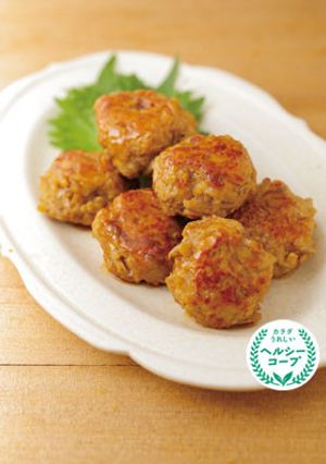 ごぼうとれんこんの肉だんご-レシピのメイン写真