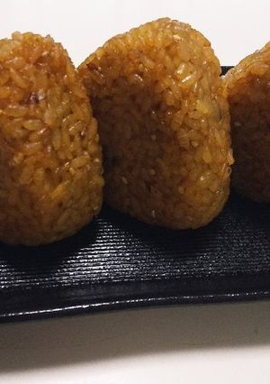 簡単美味い♪トースターで焼きおにぎり！-レシピのメイン写真