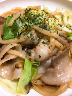 材料3つ!簡単焼うどん♪-レシピのメイン写真