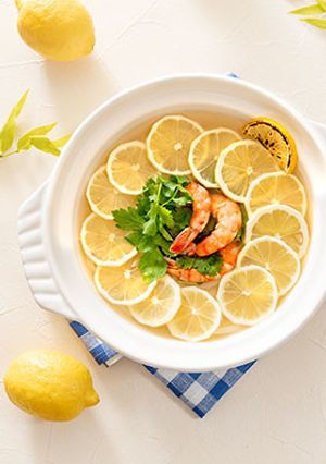 瀬戸内レモンうどん鍋-レシピのメイン写真