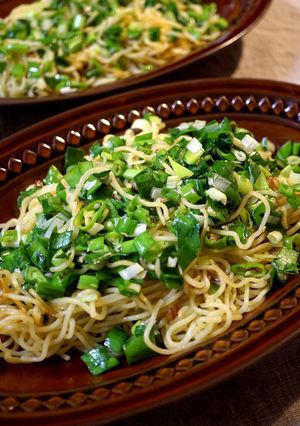 青唐辛子とたっぷり韮のやみつき塩焼きそば-レシピのメイン写真