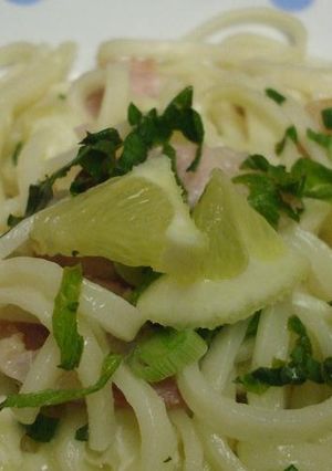 レモンでさっぱり♪サラダうどん-レシピのメイン写真