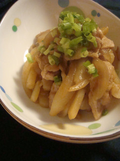 豚肉とじゃがいもの肉じゃが風-レシピのメイン写真