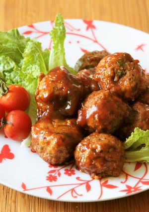 しいたけの旨み＋豆腐ふわふわミ−トボール-レシピのメイン写真